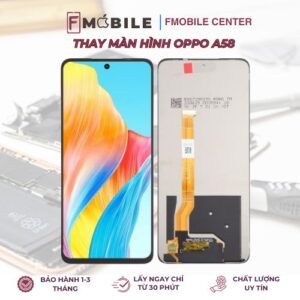 Thay màn hình Oppo A58 lấy liền tại Cần Thơ