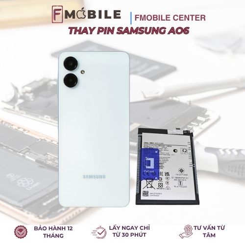 thay pin Samsung A06 Cần Thơ