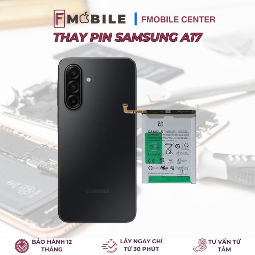 Thay pin Samsung A17 lấy nhanh tại Cần Thơ
