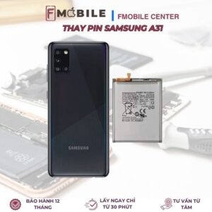 Sửa và thay pin Samsung A31 giá rẻ tại Cần Thơ