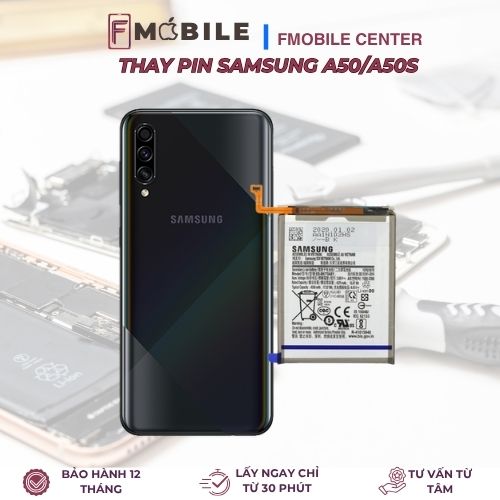 thay pin Samsung A50/A50s Cần Thơ