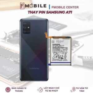 Dịch vụ thay pin Samsung A71 uy tín tại Cần Thơ