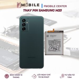 Sửa và thay pin Samsung M23 giá rẻ tại Cần Thơ