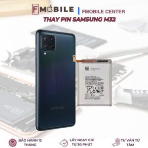 Sửa và thay pin Samsung M32 giá rẻ tại Cần Thơ