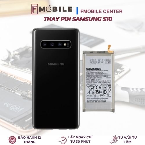 Thay pin Samsung S10 Cần Thơ