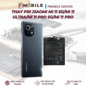 Pin Xiaomi Mi 11 5G/Mi 11 Ultra/Mi 11 Pro 5G/Mi 11 Pro tụt nhanh – thay ở đâu Cần Thơ?