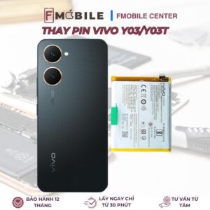 Dịch vụ thay pin Vivo Y03/Y03t uy tín tại Cần Thơ