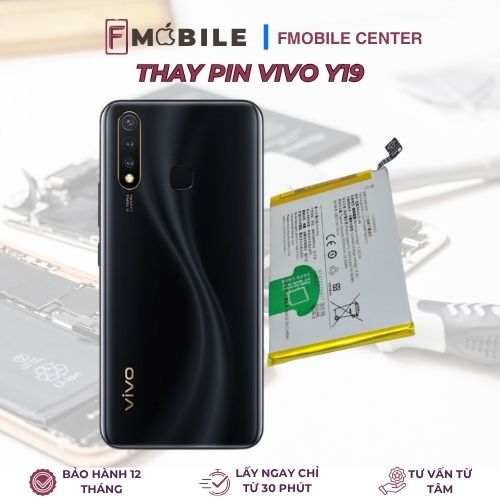 Thay pin Vivo Y19 Cần Thơ