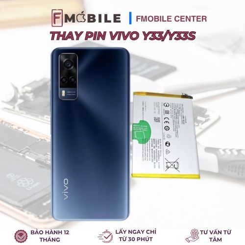 thay pin Vivo Y33 Cần Thơ