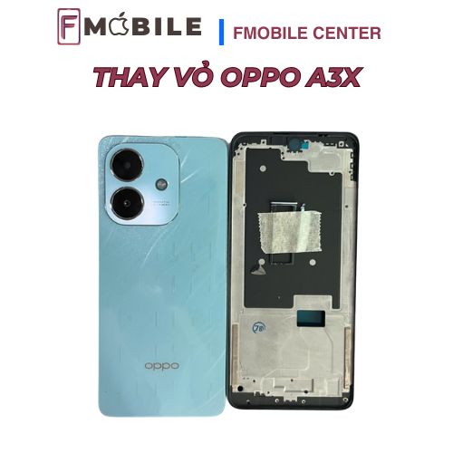 Oppo A3x xuống cấp ngoại hình, thay vỏ mới đẹp hơn