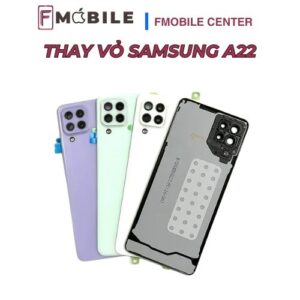 Samsung A22 xuống cấp ngoại hình, thay vỏ nhanh chóng