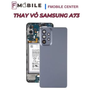 Samsung A73 bị hư hỏng ngoại hình, thay vỏ mới tại Cần Thơ
