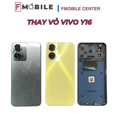 Vivo Y16 xuống cấp ngoại hình, thay vỏ mới đẹp hơn