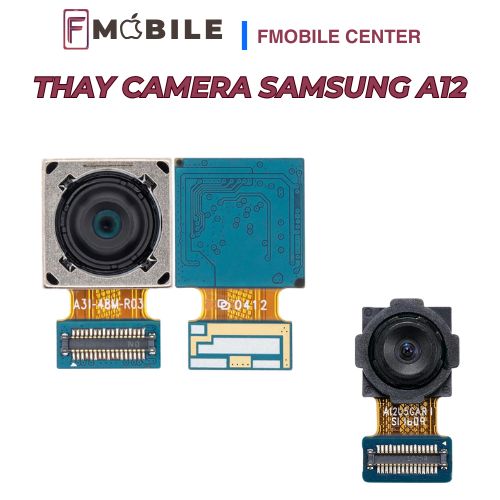Samsung A12 hư camera do vô nước, sửa nhanh lấy liền