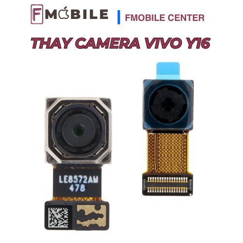 Vivo Y16 hư camera do vô nước, sửa nhanh lấy liền
