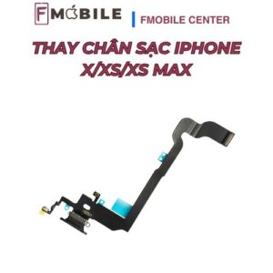 iPhone X/Xs/Xs Max sạc không vào sửa ở đâu?