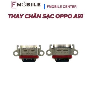 Khắc phục Oppo A91 lỗi sạc, không nhận sạc