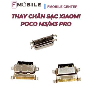 Xiaomi Poco M3/M3 Pro chân sạc bị lỗi, có nên thay không?