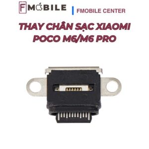 Xiaomi Poco M6/M6 Pro cắm sạc không vào pin, sửa nhanh