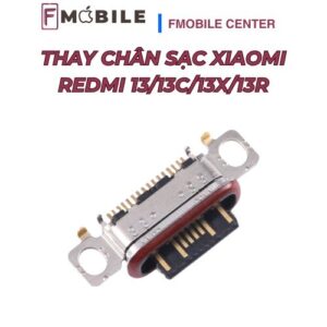 Xiaomi Redmi 13/13C/13X/13R bị lỗi sạc pin, xử lý nhanh tại Cần Thơ