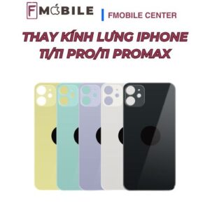 Khắc phục iPhone 11/11 Pro/11 Promax bị bể mặt sau nhanh chóng