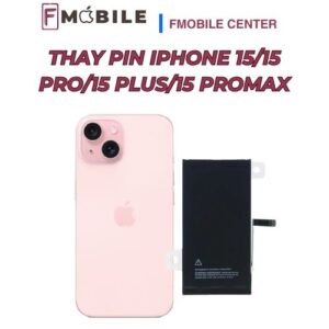 Thay pin iPhone 15/15 Pro/15 Plus/15 Promax tại Cần Thơ