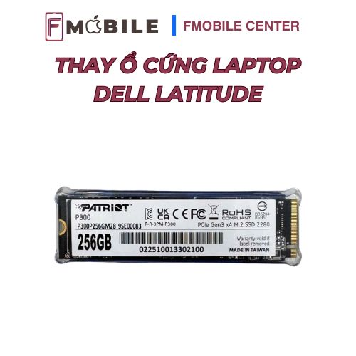 Dell Latitude ổ cứng hỏng sau thời gian dài sử dụng