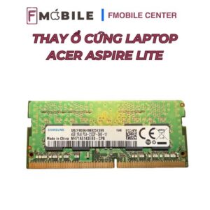 Thay ổ cứng laptop Acer Aspire Lite đúng loại