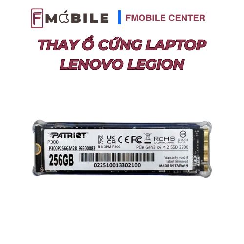 Lenovo Legion không nhận ổ cứng xử lý thế nào?