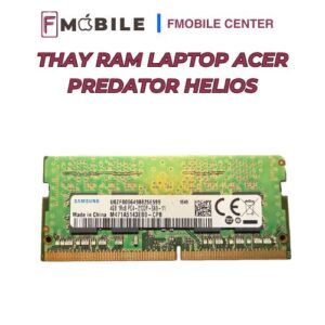 Acer Predator Helios RAM lỗi sau khi va đập mạnh